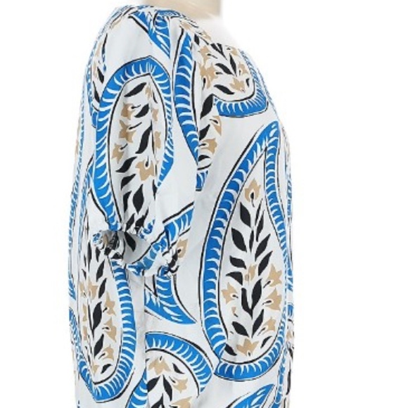 Ann Taylor Paisley Square Top - Picture 3 of 9